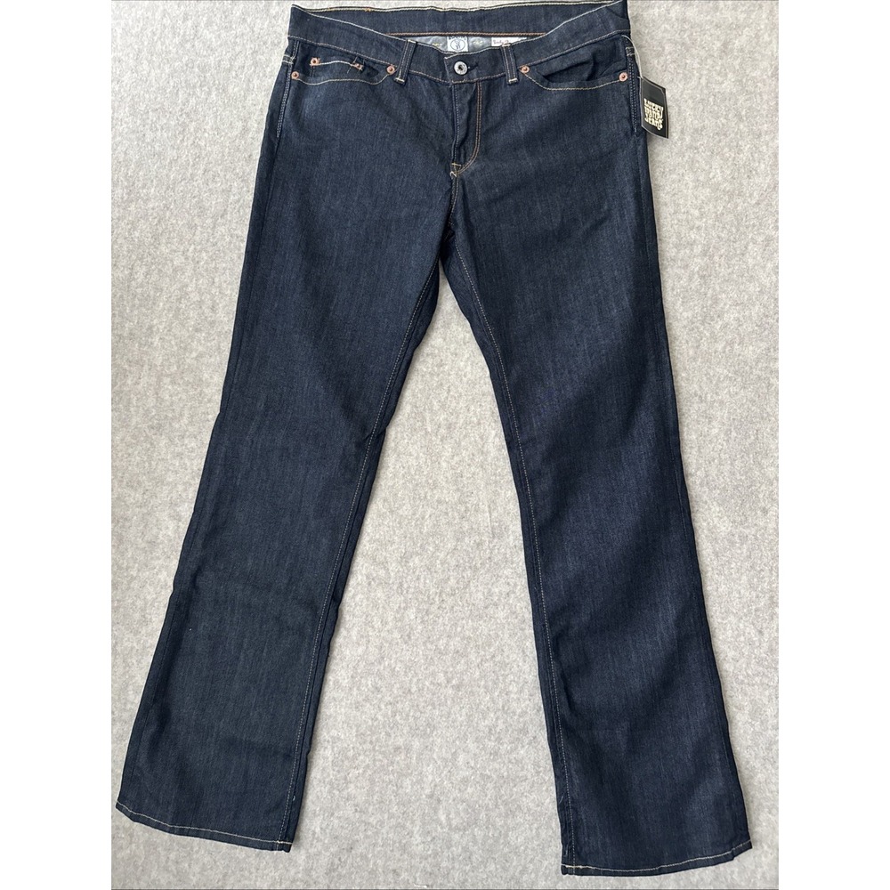 Lucky Brand Vintage Elite Sundown Jean Low Rise Flare Full Length Womens 12 New